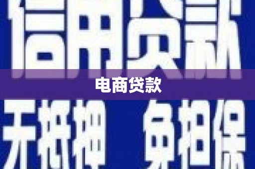 嘉定电商贷款