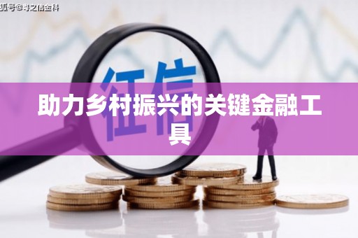 嘉定助力乡村振兴的关键金融工具