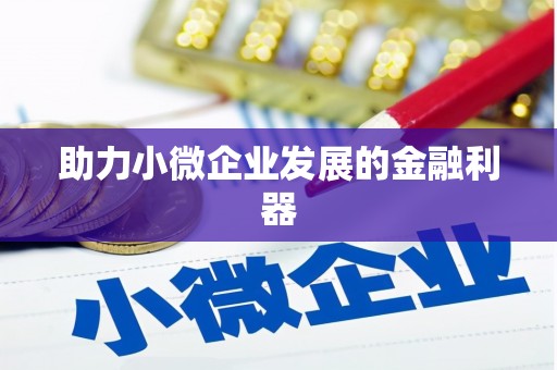 嘉定助力小微企业发展的金融利器