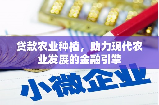 嘉定贷款农业种植，助力现代农业发展的金融引擎