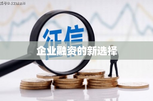 嘉定企业融资的新选择