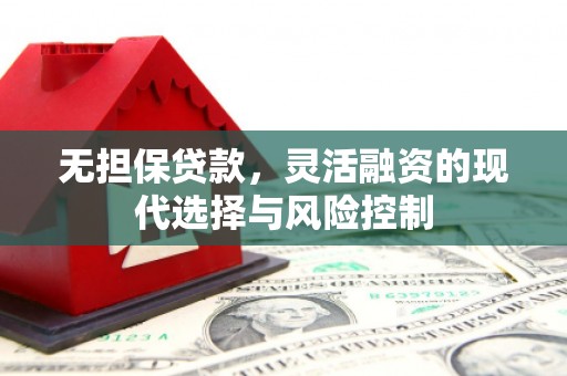 嘉定无担保贷款，灵活融资的现代选择与风险控制