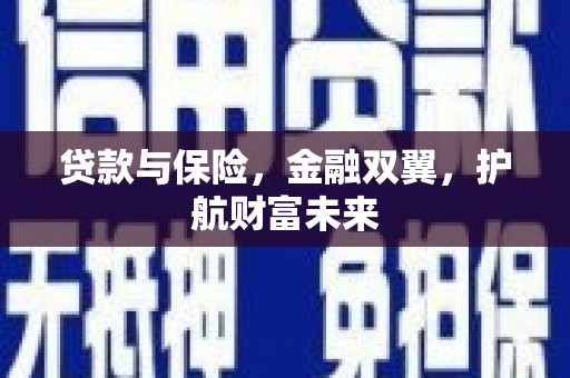 嘉定贷款与保险，金融双翼，护航财富未来
