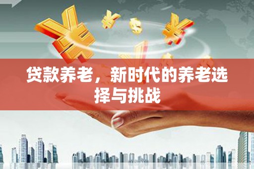 嘉定贷款养老，新时代的养老选择与挑战