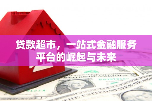 嘉定贷款超市，一站式金融服务平台的崛起与未来