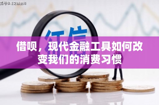 嘉定借呗，现代金融工具如何改变我们的消费习惯