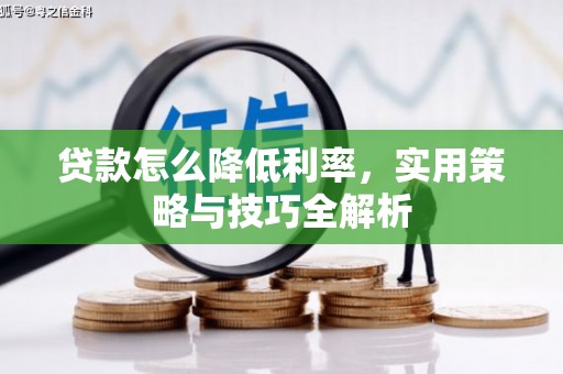 嘉定贷款怎么降低利率，实用策略与技巧全解析