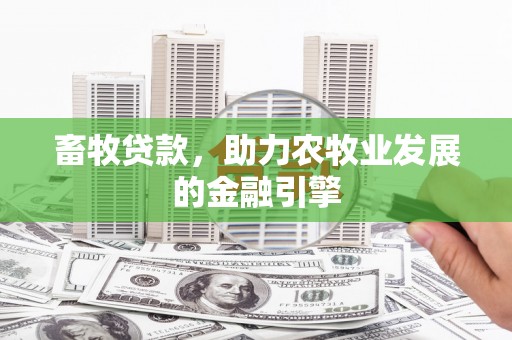 嘉定畜牧贷款，助力农牧业发展的金融引擎