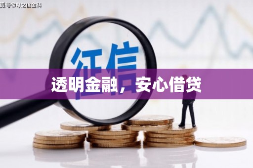 嘉定透明金融，安心借贷