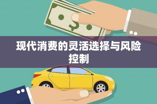 嘉定现代消费的灵活选择与风险控制