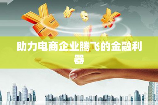 嘉定助力电商企业腾飞的金融利器